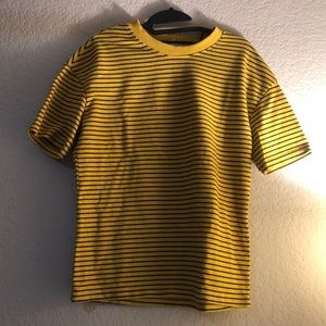 Black and Yellow Striped T-Shirt